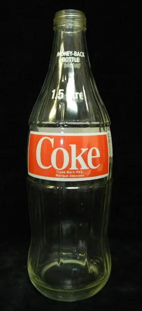 1.5 Litre Canadian Coca-Cola Bottle