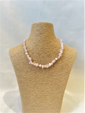 Alice Rose Jewellery - Rose Quartz Necklace