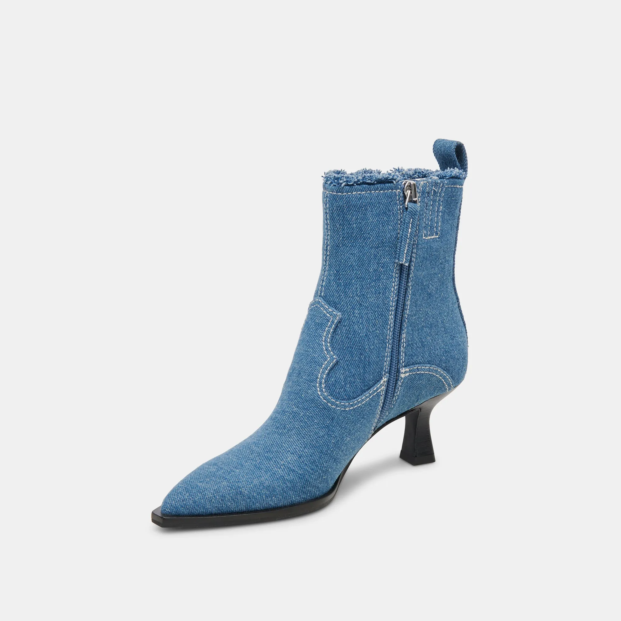 AUSTIN BOOTS BLUE DENIM