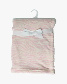 Baby Fleece Blanket - Pink Print