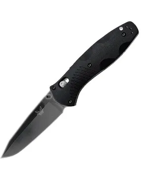 Benchmade Barrage - 3.60 Inch BK1-Coated Stainless Steel Blade - Spring-Assisted