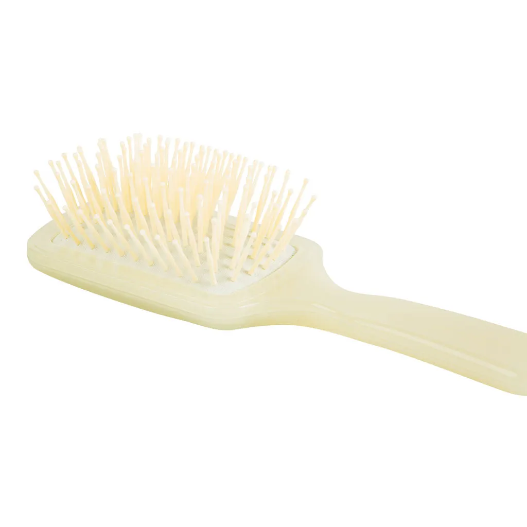 Biodegradable Pneumatic Hair Brush Travel - Ivory