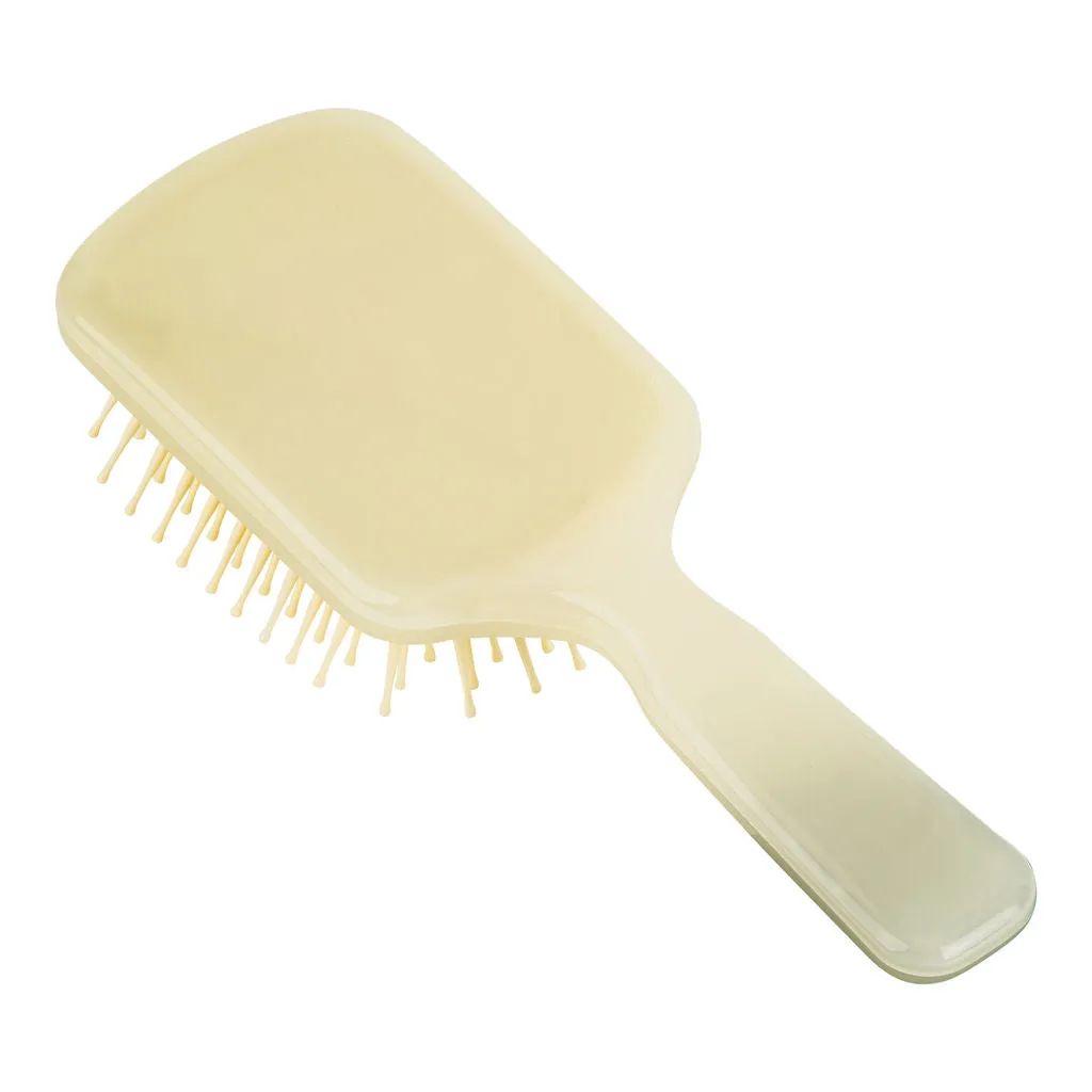 Biodegradable Pneumatic Hair Brush Travel - Ivory