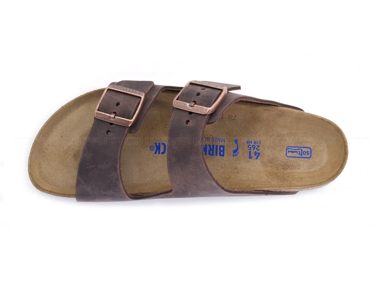 Birkenstock Arizona soft footbed oiled habana