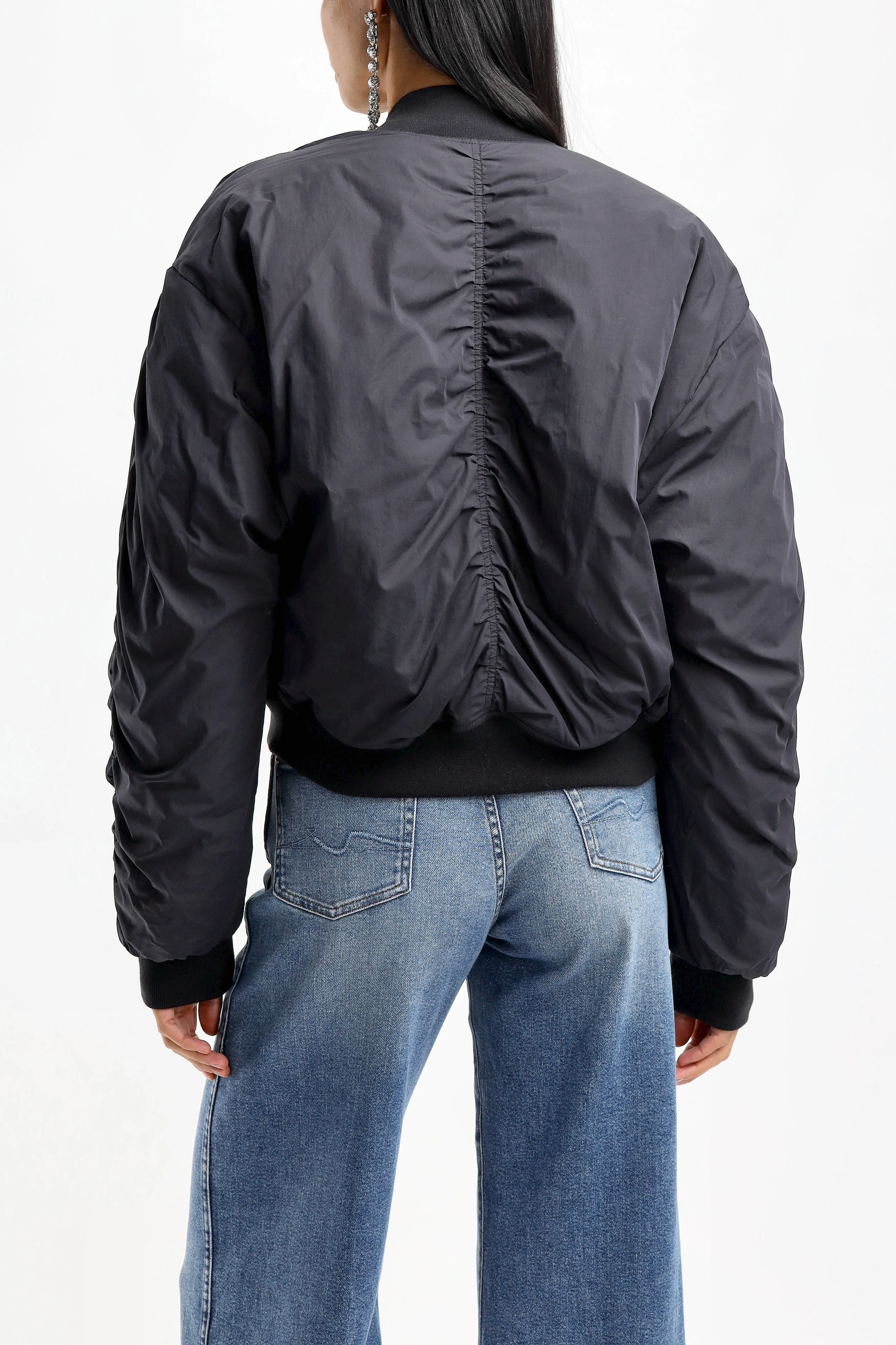 Bomberjacke Bessime in Faded Black