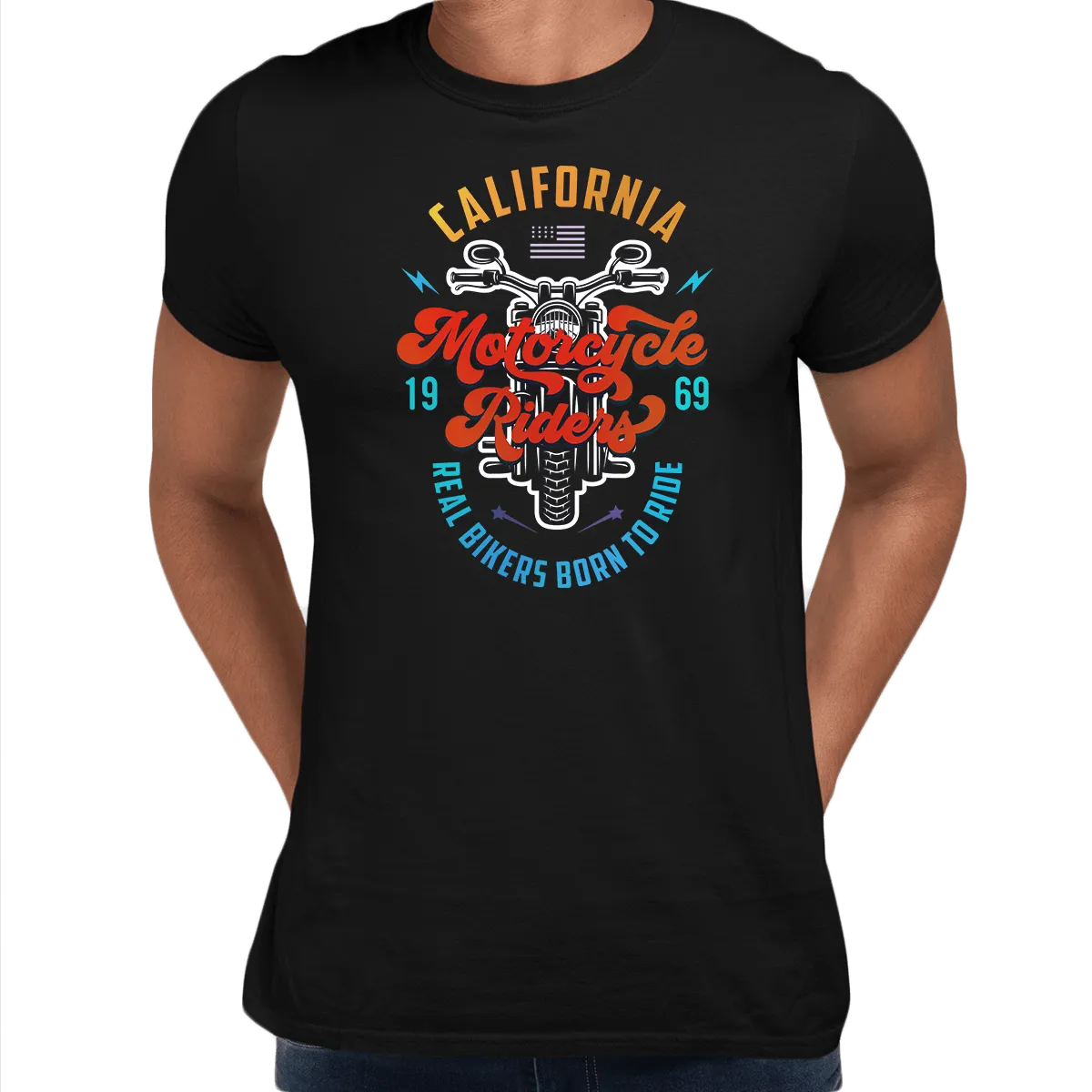 California Motorcycle Riders Real Bikers Born to Ride 1969