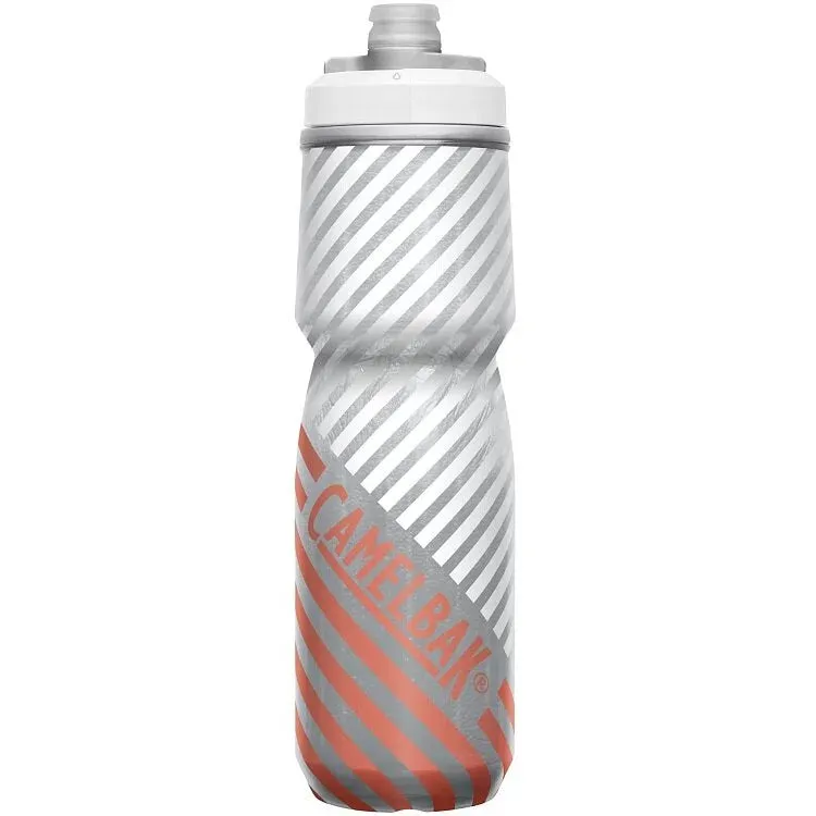 Camelbak Podium Cycling Bottle Big Chill 24 OZ/710ML - Coral Stripe, Fiery Red/White, Teal Stripe, White/Black