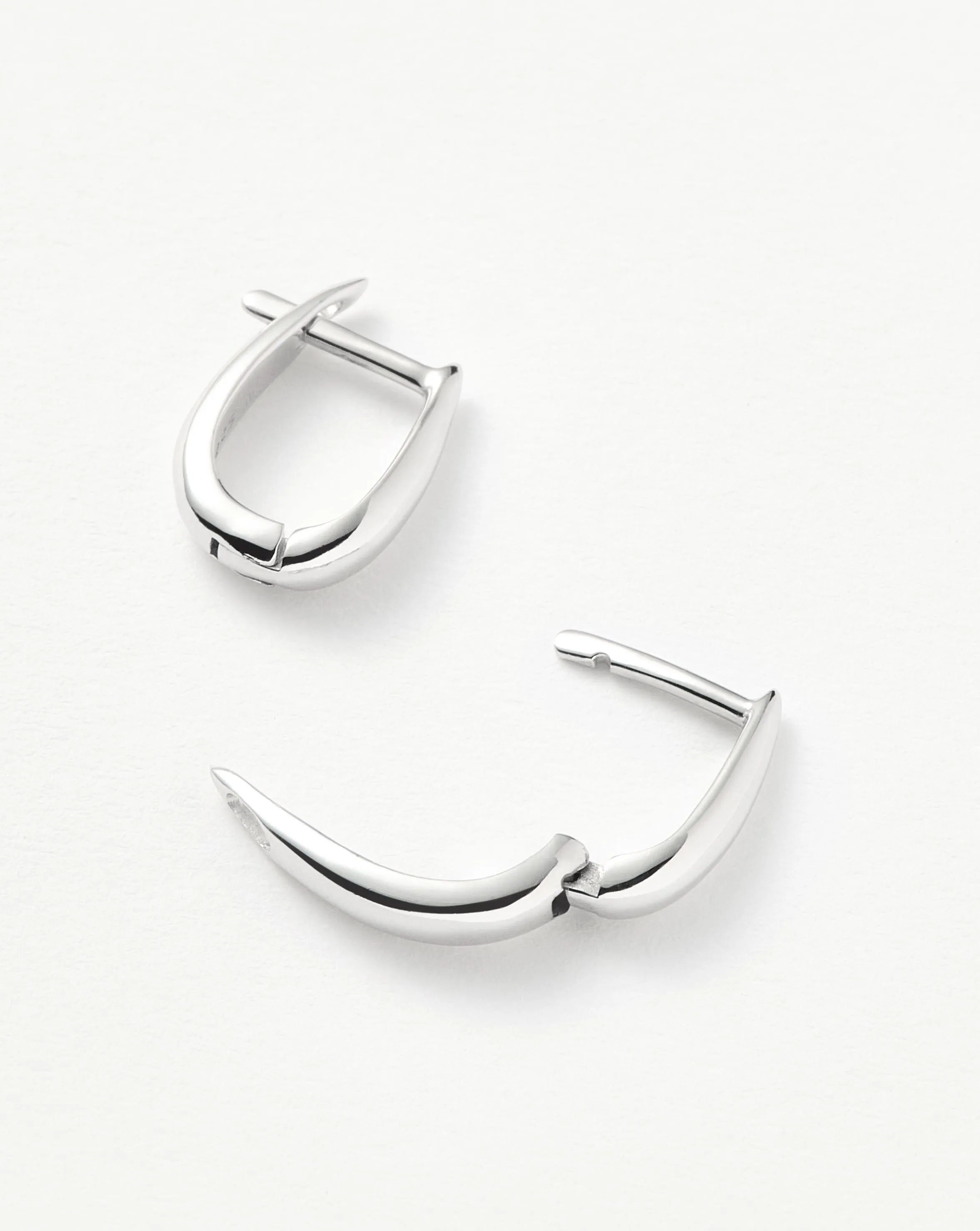 Claw Huggies | Sterling Silver