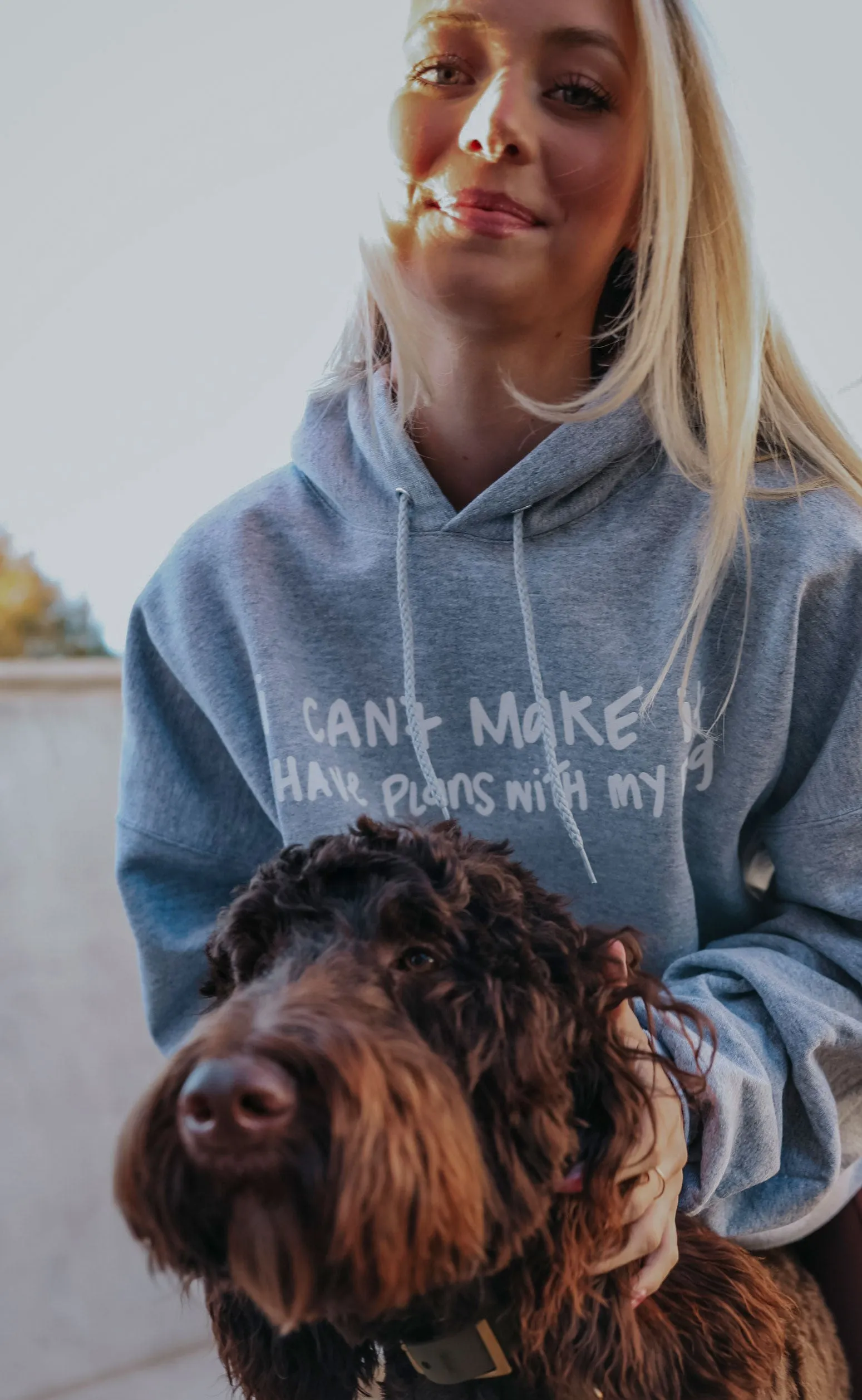 friday   saturday: hang out with my dog hoodie