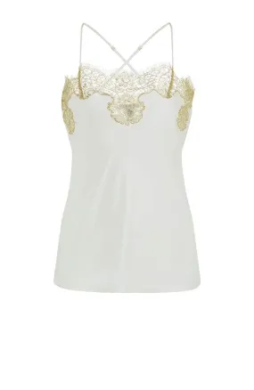 Gina Silk and Lace Camisole