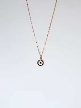 Gold Evil Eye Pendant