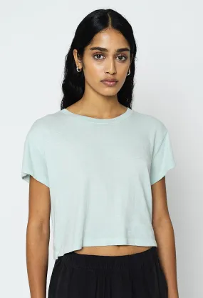 Jersey Cropped Tee / Sail