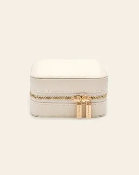 Leather Travel Case - Ivory