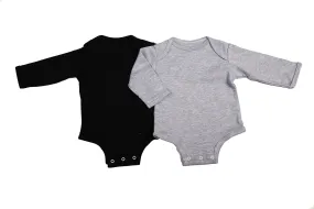 Long-Sleeved Baby Onesie With Envelope Neck