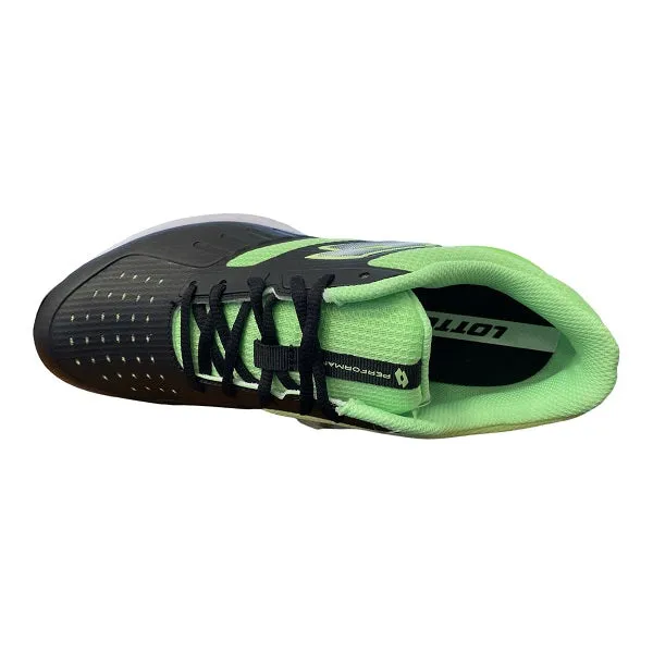 Lotto Superrapida 400 IV men's padel shoe 217300 1TA black-green