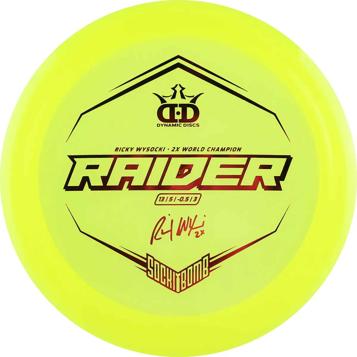 Lucid-Ice Raider - Ricky Wysocki Sockibomb Stamp