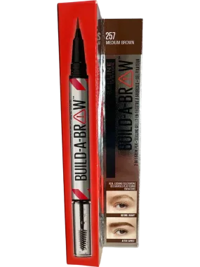 Maybelline Medium Brown Build-A-Brow 2-in-1 Brow Gel Sealed UK