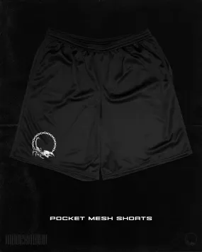 Modern Wav Mesh Shorts