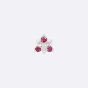 Neo - 14K WHITE - Ruby