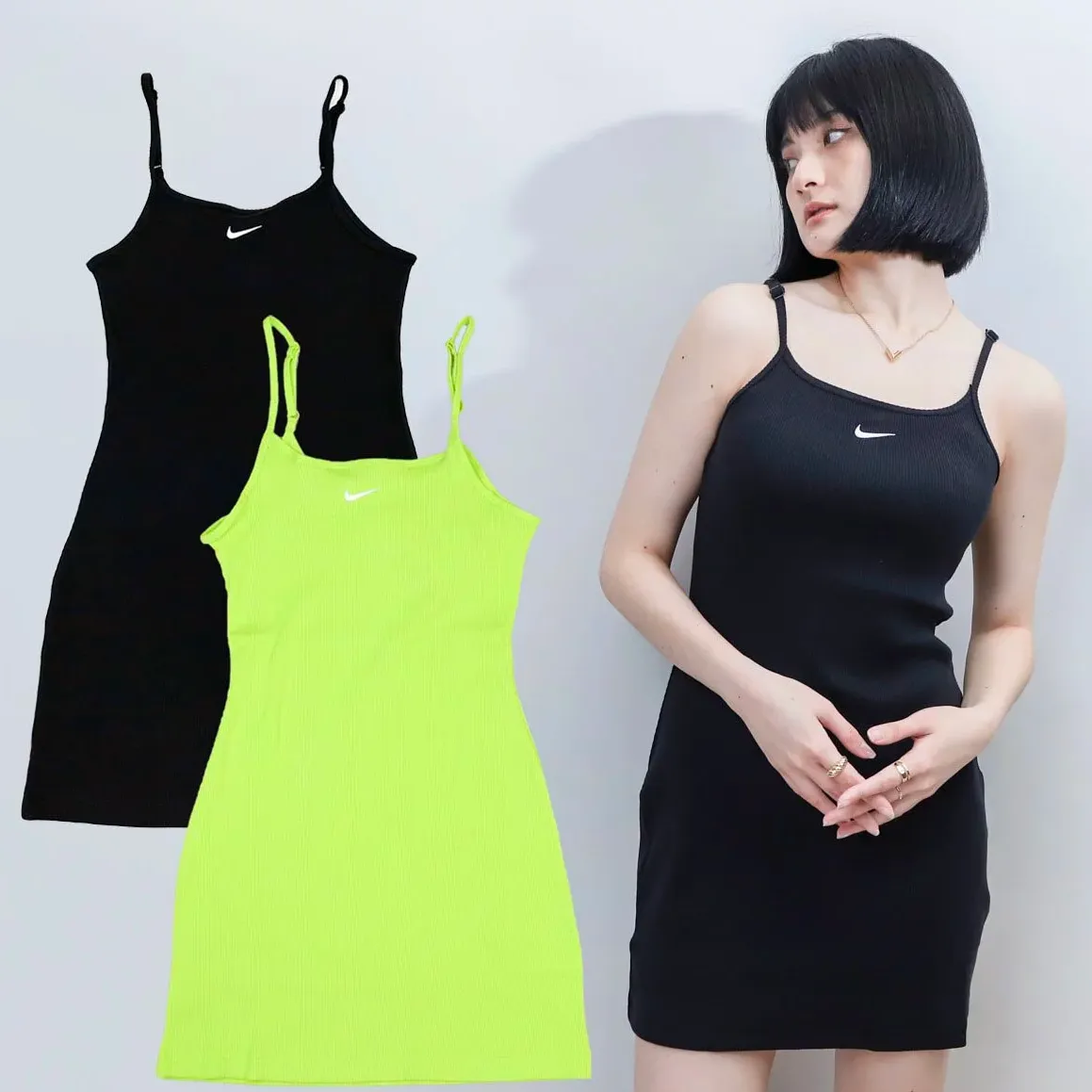 Nike Thin Shoulder Dress (Women's) [DM6231-010]