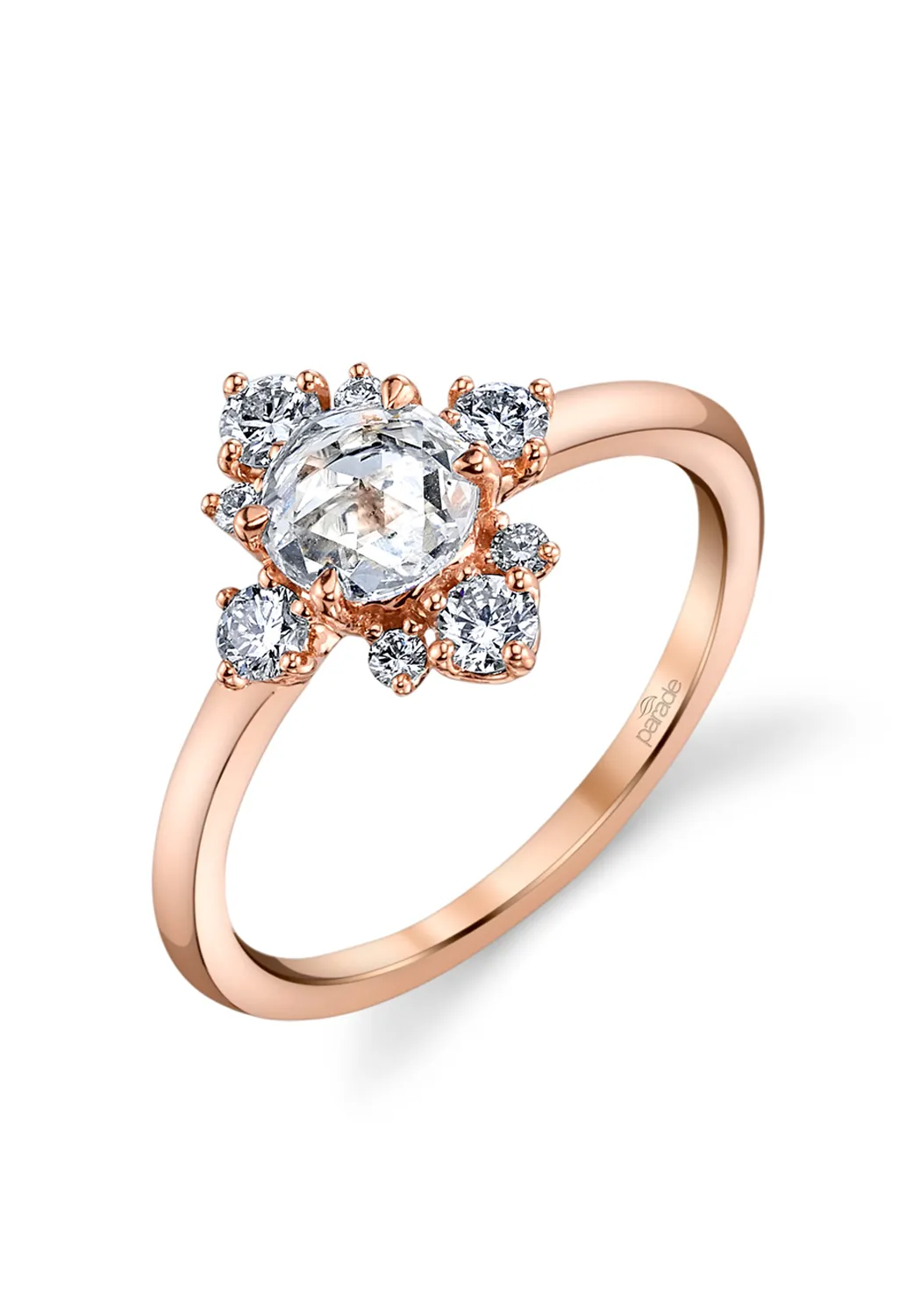 Parade Design Lumiere 18KRG Diamond Ring