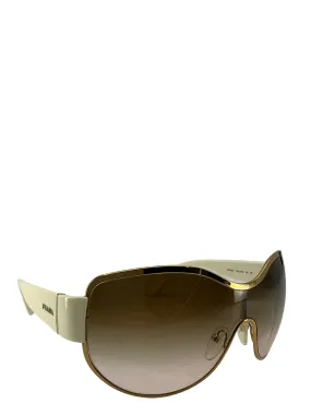 Prada Shield Gradient Sunglasses