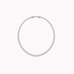 Riviera Pear Shape Diamond Necklace