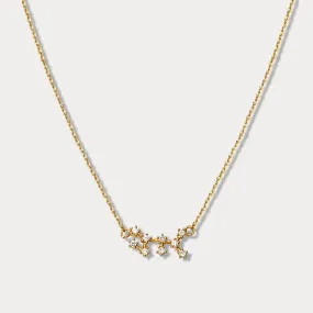 Sagittarius Constellation Diamond Pendant Necklace