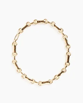 Sienna Necklace in 14K Plated Brass