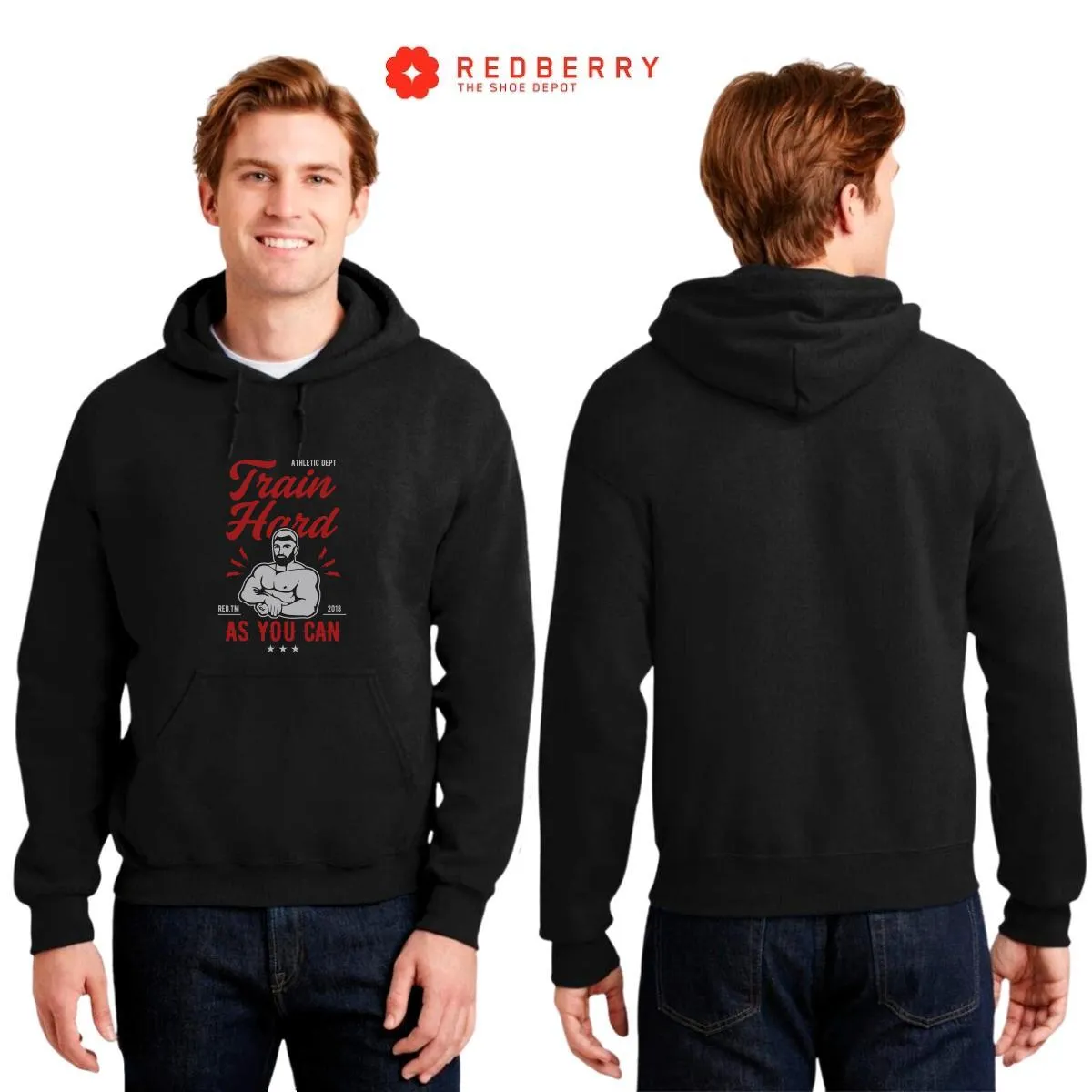 Sudadera Hombre  Hoodie Gym Ejercicio Fitness 038