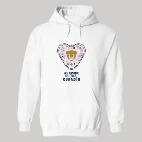 Sudadera para Mujer Hoodie Pumas UNAM Mi pasión