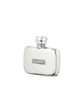 Supreme Pewter Mini Flask Silver