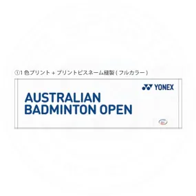 Yonex Australian Badminton Open ABO Sprots Towel YOB22362YX White Limited