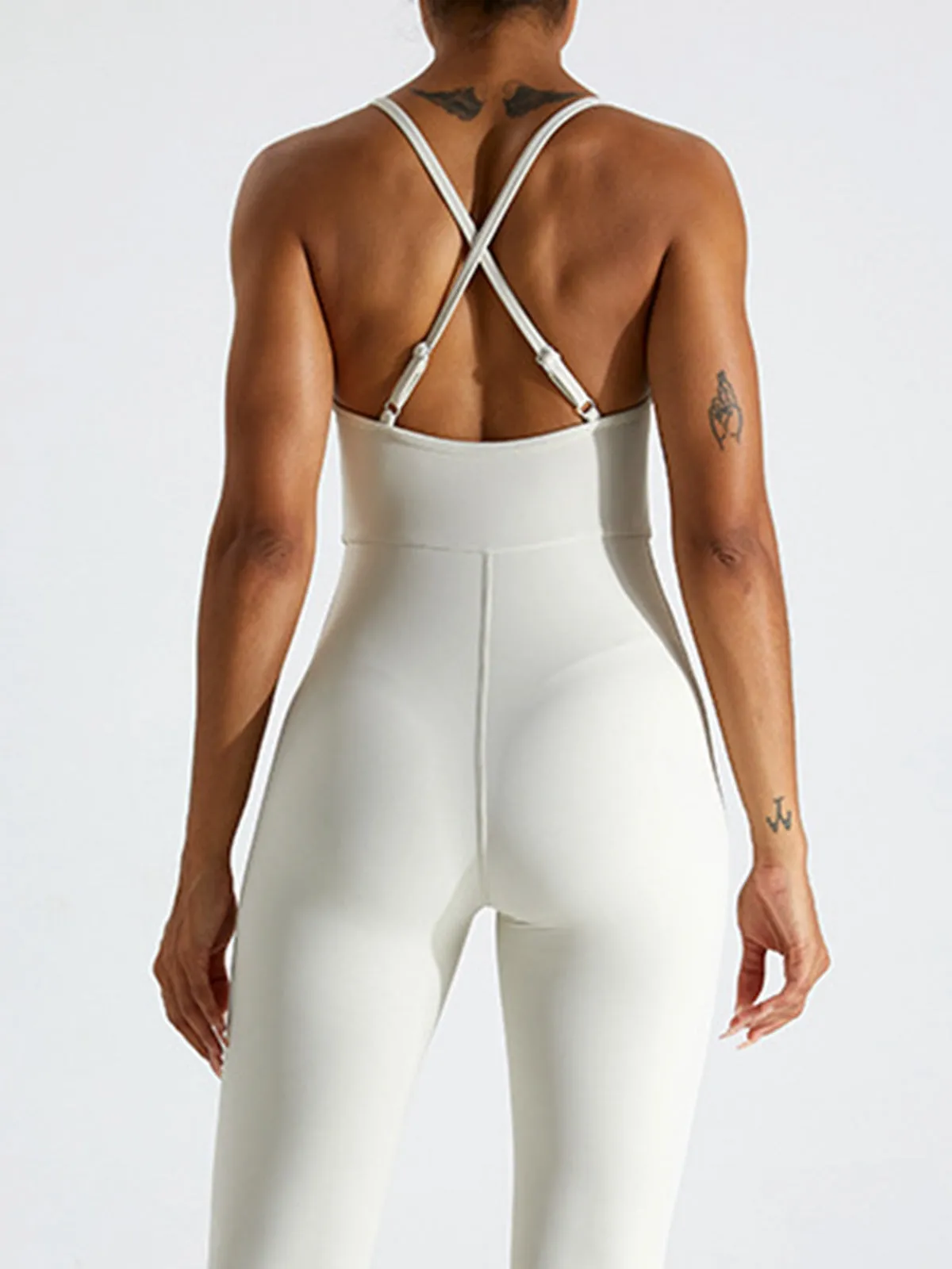 ZASUWA Female Cross Back Jumpsuit