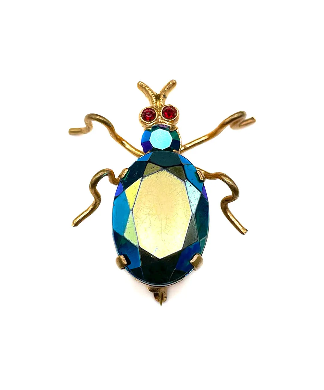 【チェコ買付】ヴィンテージ バグ ビジュー ブローチ/Vintage Bug Bijou Brooch