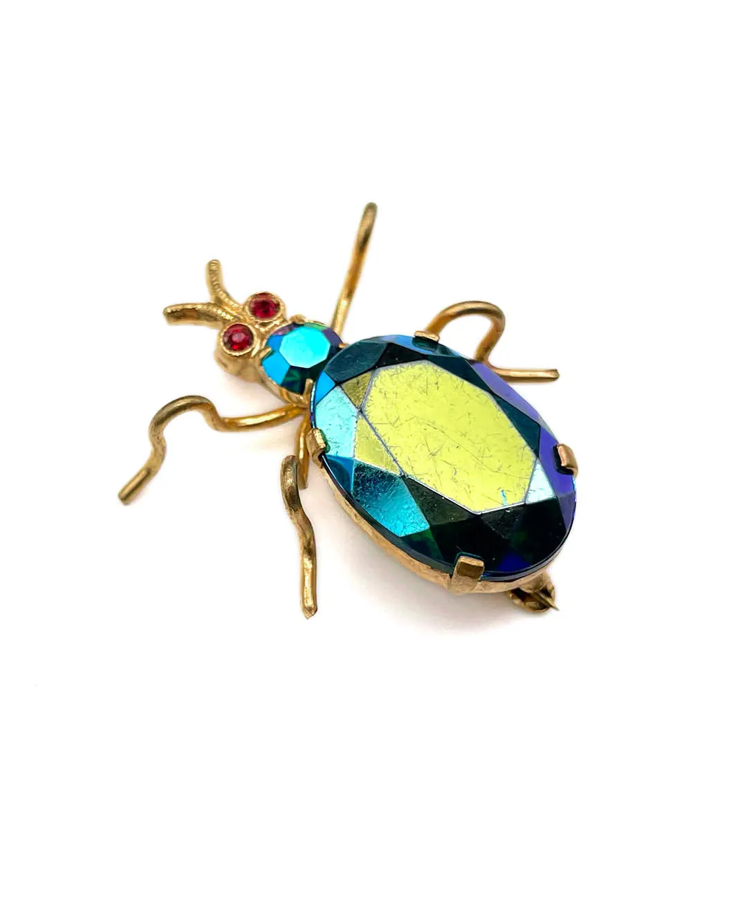 【チェコ買付】ヴィンテージ バグ ビジュー ブローチ/Vintage Bug Bijou Brooch