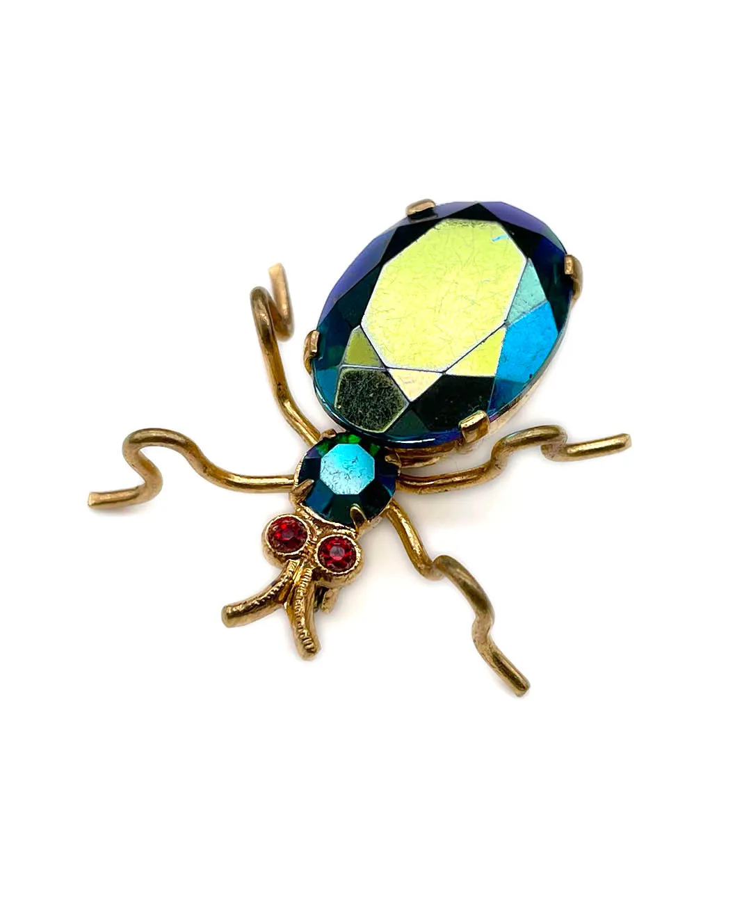 【チェコ買付】ヴィンテージ バグ ビジュー ブローチ/Vintage Bug Bijou Brooch