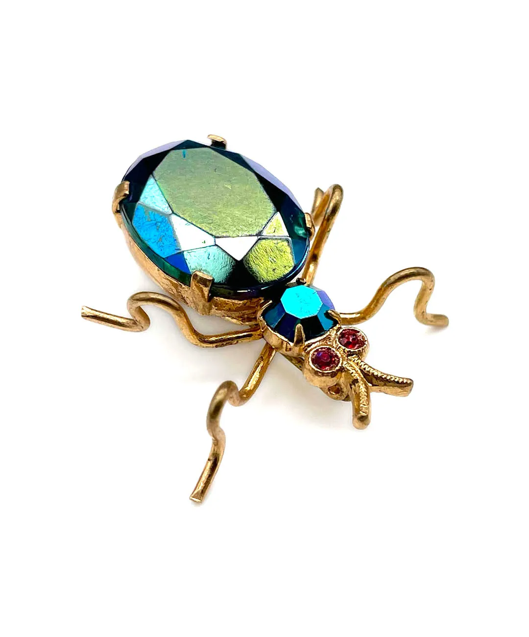 【チェコ買付】ヴィンテージ バグ ビジュー ブローチ/Vintage Bug Bijou Brooch