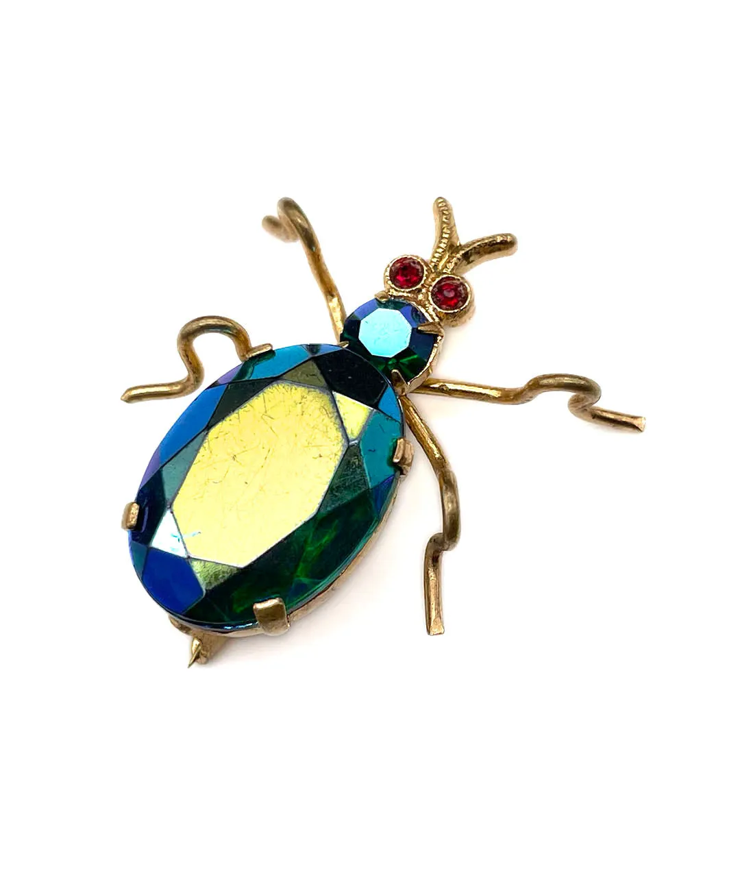 【チェコ買付】ヴィンテージ バグ ビジュー ブローチ/Vintage Bug Bijou Brooch